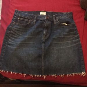 J. Crew Denim Skirt